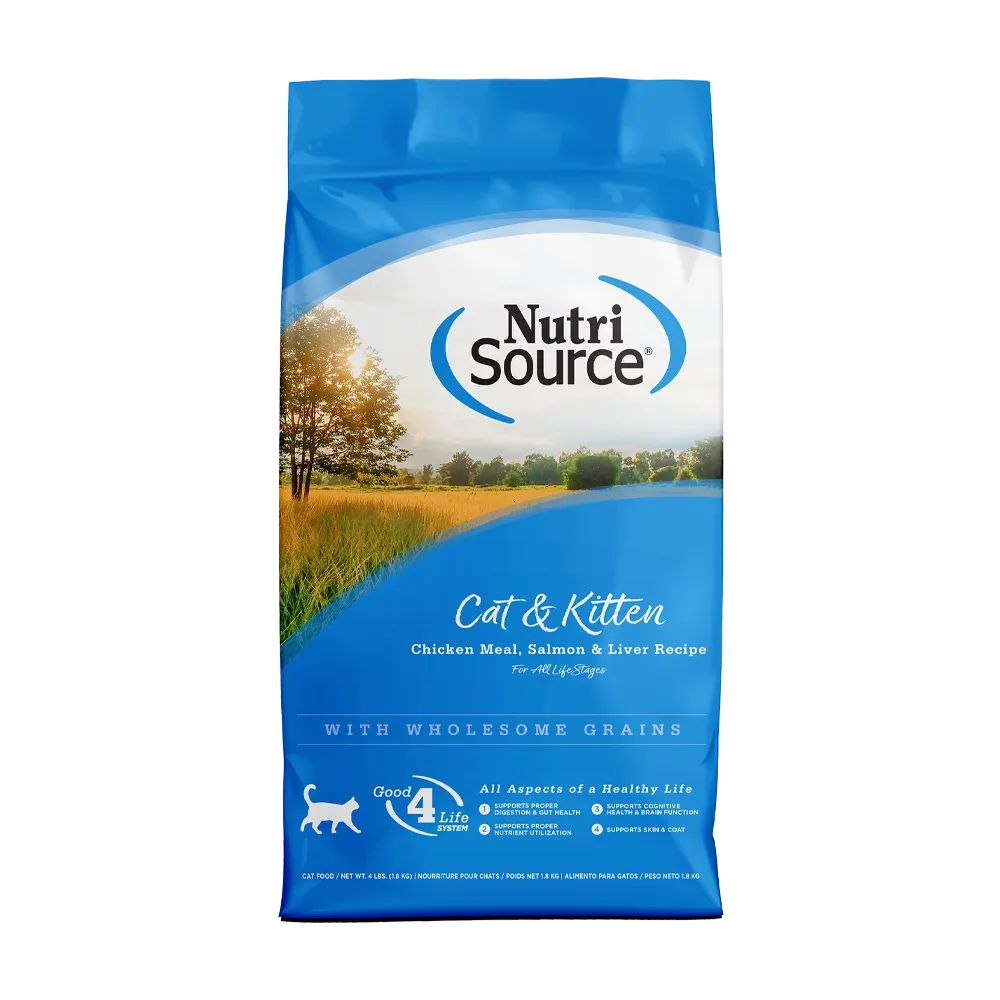 NutriSource Cat & Kitten Chicken Meal Salmon and Liver